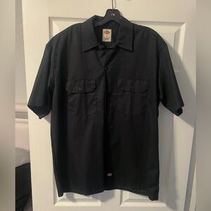 Dickies Black Large short sleeve Men’s shirt